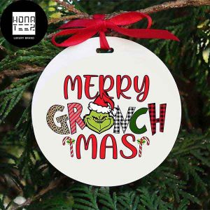 Grinch Merry Grinchmas Cute Decoration Tree 2023 Christmas Ornament