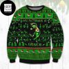 Grinch Pacman Lover Xmas Party Gift 2023 Ugly Christmas Sweater