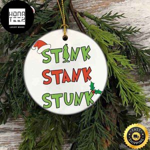 Grinch Stink Stink Stink Tree Decoration 2023 Christmas Ornaments