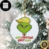 Grinch Stink Stink Stink Tree Decoration 2023 Christmas Ornaments