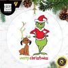 Grinch Xmas Personalized Name Family 2023 Christmas Ornament