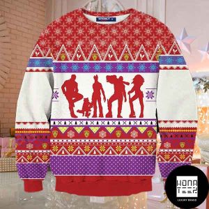 Guardians Of The Christmas Galaxy Marvel Xmas 2023 Ugly Christmas Sweater
