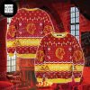 Harry Potter Gryffindor House New Lifestyle Harry Potter Christmas Ugly Sweater