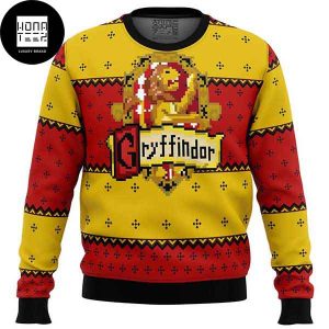 Harry Potter Gryffindor Logo Retro 2023 Ugly Christmas Sweater