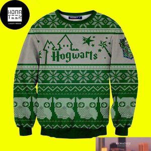 Harry Potter Hogwarts House Slytherin 2023 Ugly Christmas Sweater