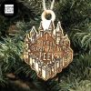 Harry Potter Hufflepuff Logo 2023 Christmas Ornament