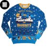 Harry Potter I Would Rather Stay At Hogwarts This Christmas 2023 Ugly Christmas Sweater