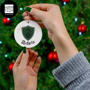 Harry Potter Slytherin Logo 2023 Christmas Ornament