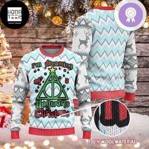 Harry Potter The Boy Wizard I Am Dreaming Of A Hogwarts 2023 Ugly Christmas Sweater