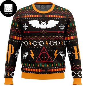 Harry Potter The Sweater That Lived Harry Potter 2023 Ugly Christmas Sweater