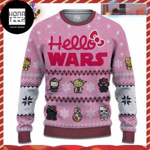 Hello Kitty Hello Wars 2023 Ugly Christmas Sweater