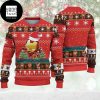 Iron Man Cute Wear Ho Ho Ho Green Sweater 2023 Ugly Christmas Sweater