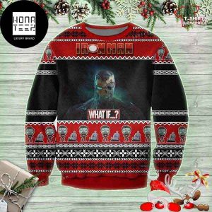 Iron Man Zombie What If 2023 Ugly Christmas Sweater