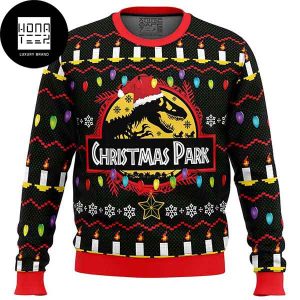 Jurassic Park Christmas Park 2023 Ugly Christmas Sweater