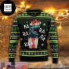 Jurassic Park Farawr Dinosaur Santa Hat Gifts Xmas 2023 Ugly Christmas Sweater