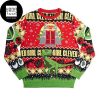 Jurassic Park Farawr Dinosaur Santa Hat Gifts Xmas 2023 Ugly Christmas Sweater