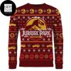 Jurassic Park Tree Rex Bling Bling 2023 Ugly Christmas Sweater