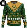Loki Believe Marvel Snowflakes Pattern 2023 Ugly Christmas Sweater