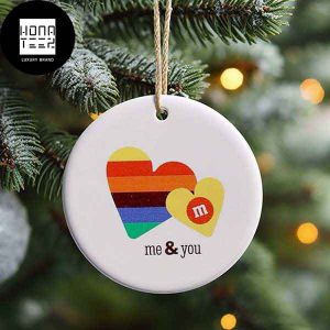 M&M Me And You Xmas Gifts 2023 Christmas Ornament