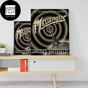 Messengers The Guitars Of James Hetfield By James Hetfield Fan Gifts Home Decor Poster Canvas