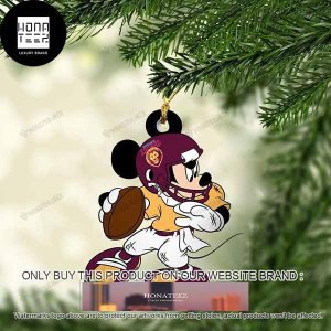 Mickey Mouse X Brisbane Lions 2023 Christmas Ornament