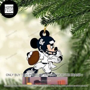 Mickey Mouse X Carlton Football Club 2023 Christmas Ornament