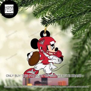 Mickey Mouse X Essendon Football Club 2023 Christmas Ornament