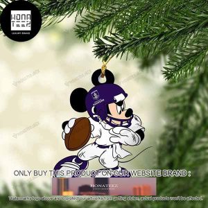 Mickey Mouse X Fremantle Football Club 2023 Christmas Ornament