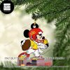 Mickey Mouse X Geelong Football Club 2023 Christmas Ornament