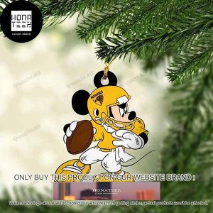 Mickey Mouse X Hawthorn Football Club 2023 Christmas Ornament