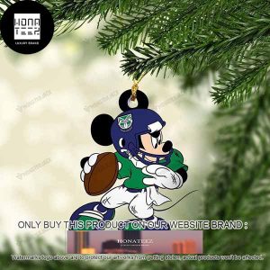 Mickey Mouse X New Zealand Warriors 2023 Christmas Ornament