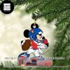 Mickey Mouse X North Melbourne Football Club 2023 Christmas Ornament