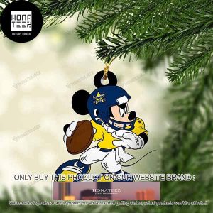 Mickey Mouse X North Queensland Cowboys 2023 Christmas Ornament