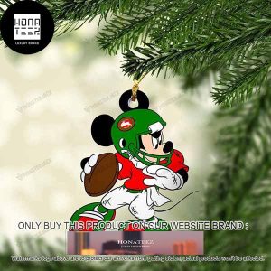 Mickey Mouse X South Sydney Rabbitohs 2023 Christmas Ornament