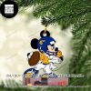 Mickey Mouse X Washington Football Team 2023 Christmas Ornament