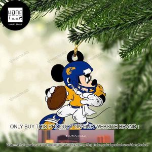 Mickey Mouse X West Coast Eagles 2023 Christmas Ornament