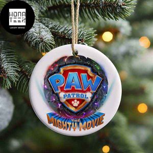 Paw Patrol The Mighty Movie 2023 Signature Logo 2023 Christmas Ornament