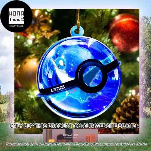 Pokemon Latios Xmas Gifts 2023 Christmas Ornament