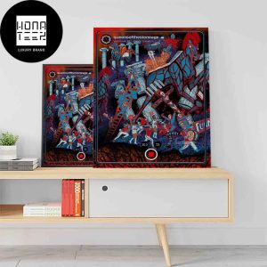 Queens Of The Stone Age October 03 2023 Vancouver BC Pacific Coliseum Fan Gifts Home Decor Poster Canvas