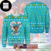 Scooby Doo Xmas Santa Blink Blink 2023 Ugly Christmas Sweater