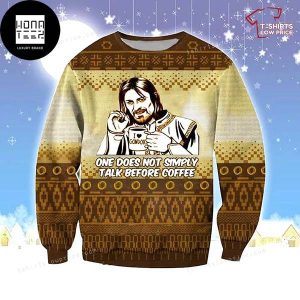 The Lord Of The Rings Boromir I Love Gondor 2023 Ugly Christmas Sweater