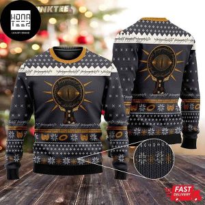 The Lord Of The Rings Snowflakes Pattern 2023 Ugly Christmas Sweater