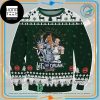 The Simpsons Bart Simpson Pattern 2023 Ugly Christmas Sweater