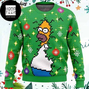 The Simpsons Homer Bush Meme 2023 Ugly Christmas Sweater