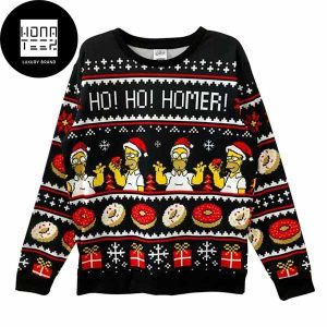The Simpsons Homer Simpson Ho Ho Homer 2023 Ugly Christmas Sweater
