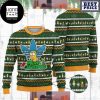 The Simpsons Homer Simpson With Santa Hat 2023 Ugly Christmas Sweater