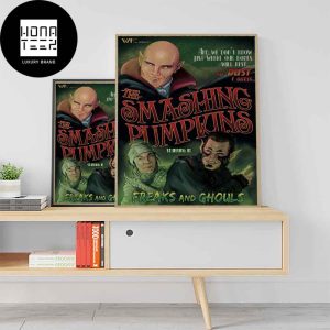 The Smashing Pumpkins Freaks And Ghouls Halloween 2023 Fan Gifts Home Decor Poster Canvas
