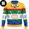 Advanture Time Christmas Adventure Jack Wearing Christmas Sweater 2023 Ugly Christmas Sweater