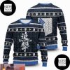 Attack On Titan Nine Titans 2023 Ugly Christmas Sweater