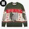 Attack on Titan Scout Regiment 2023 Ugly Christmas Sweater